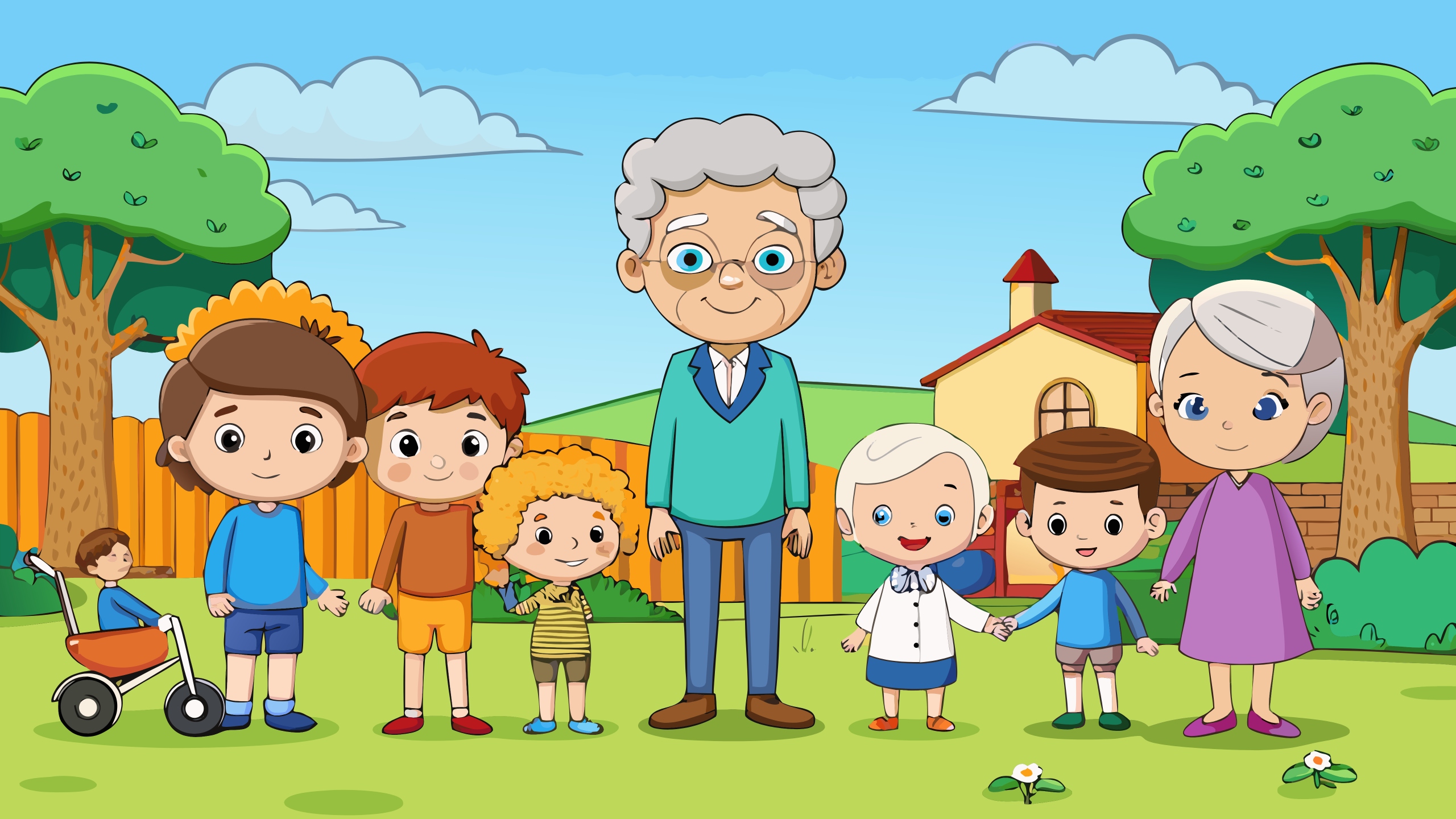 Поздравление с днём внуков